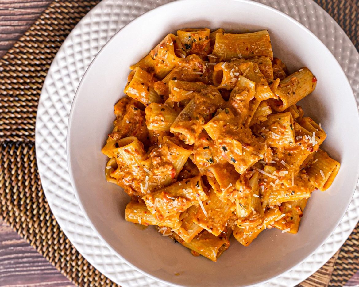 Spicy Vodka Rigatoni with Nduja