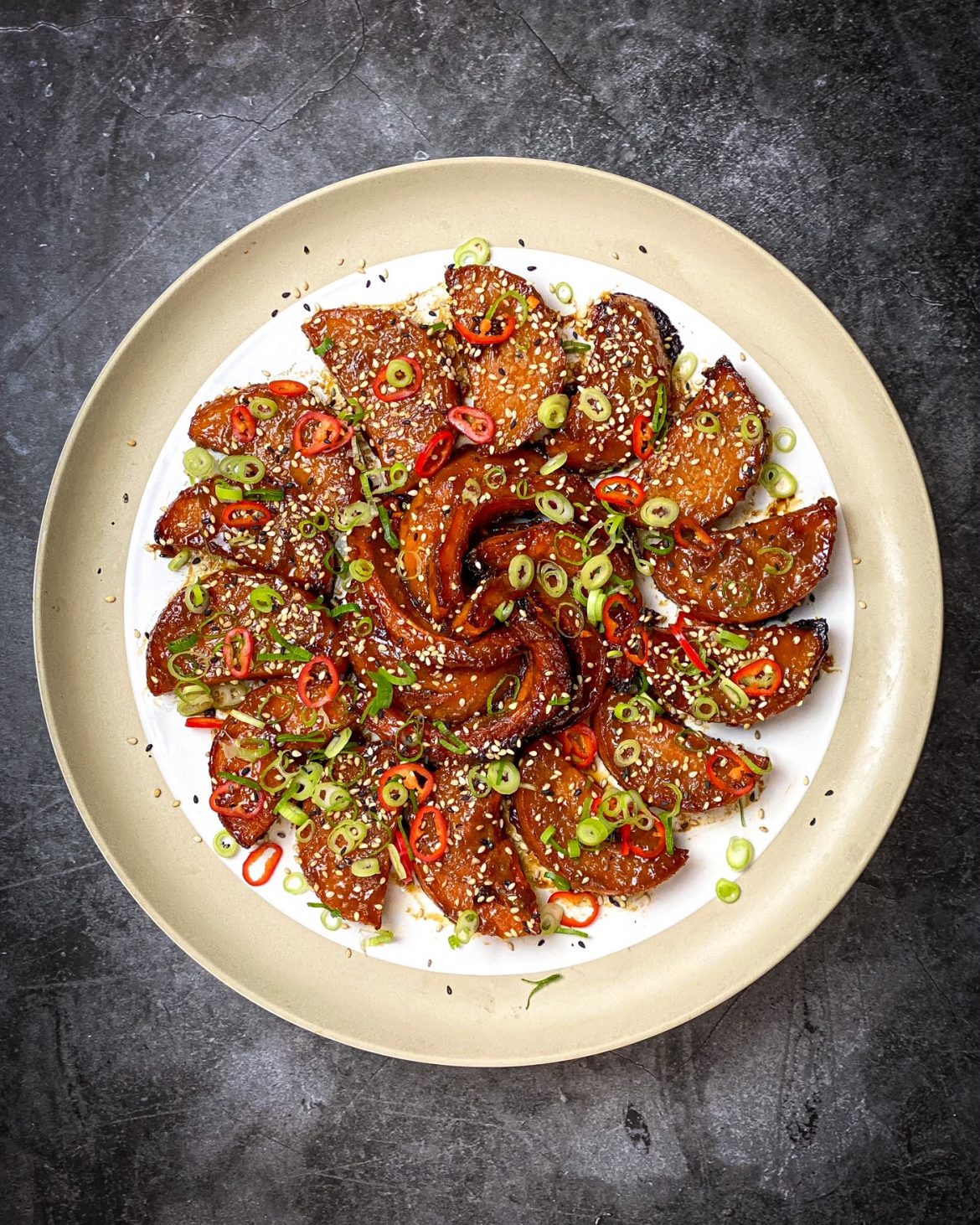 Charred Miso Butternut Squash