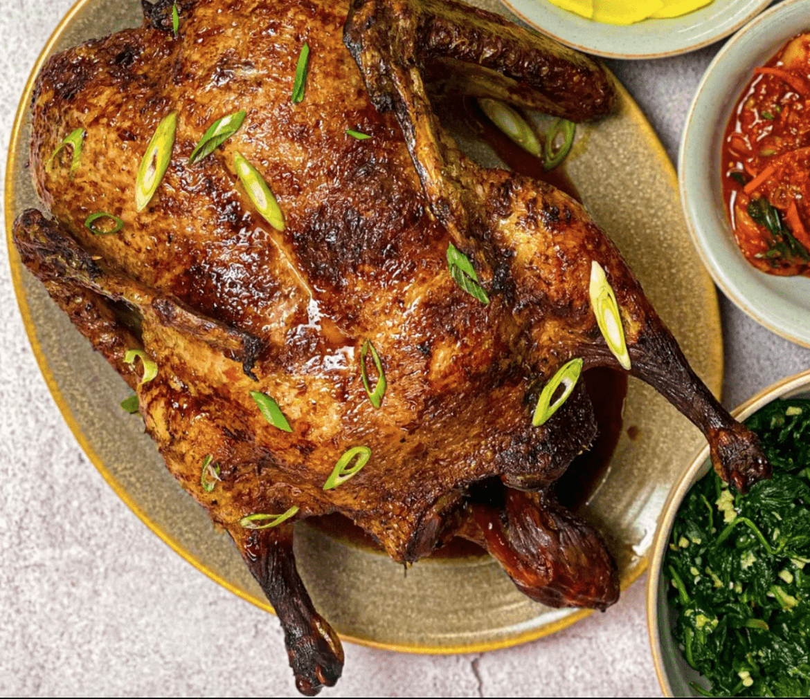 Soy & Honey Glazed Oriental Roast Duck