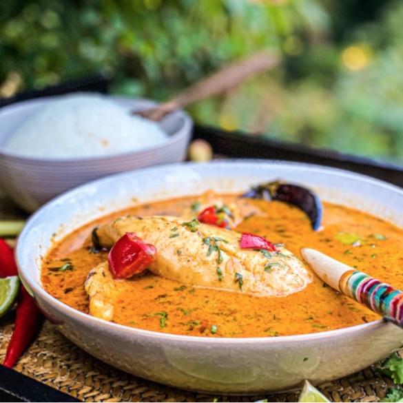 Yellow Coconut Fish Curry