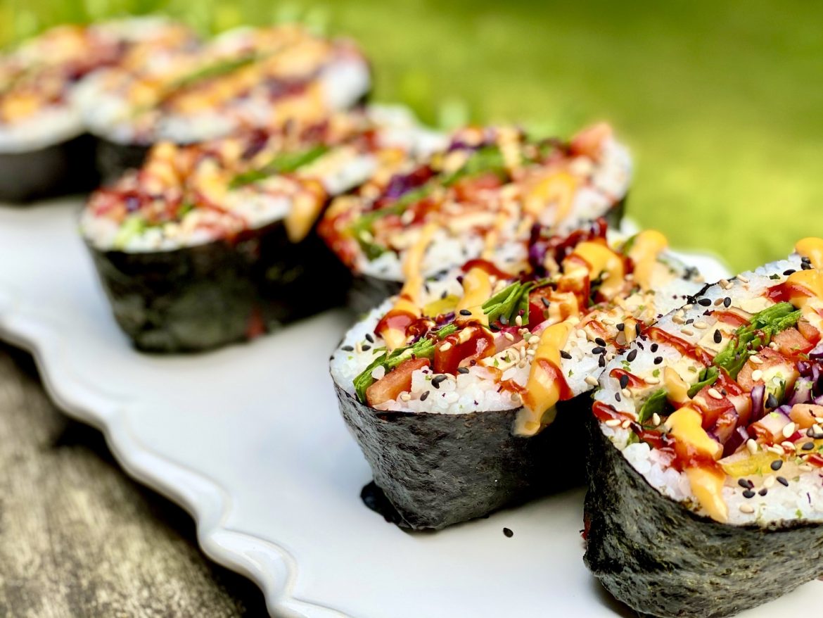 Veggie Sushi Sanies - Onigirazu