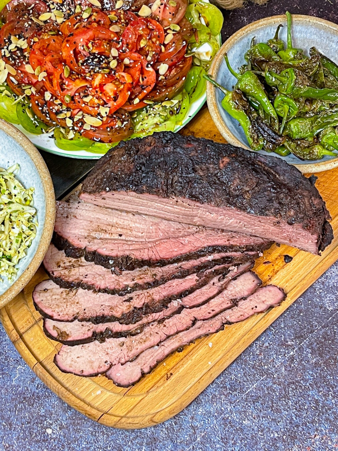 Bulgogi, Five Spice & Wasabi Slow Smoked Silverside Joint