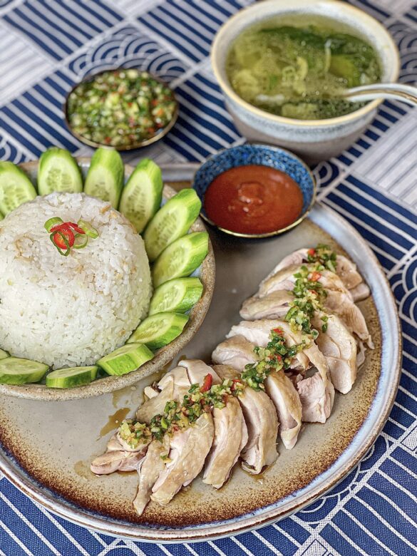 CHEATS HAINANESE CHICKEN RICE - Zars Kitchen